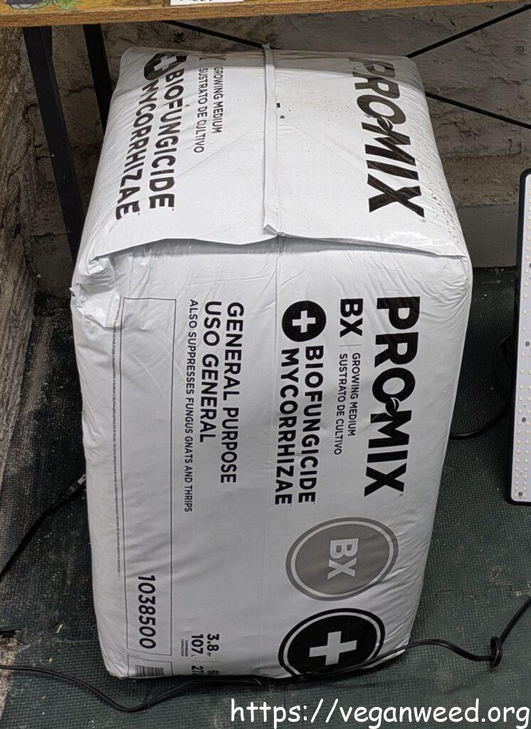 ProMix HP peat and perlite soilless growing medium bag